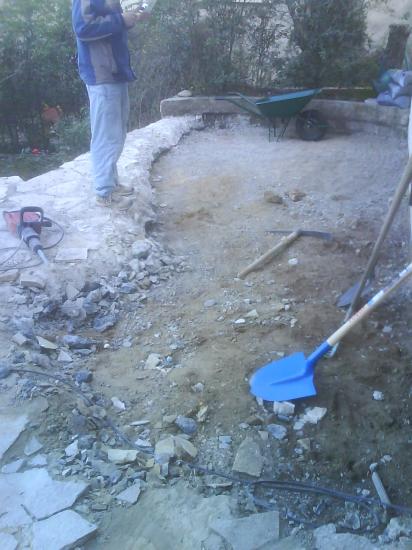 Demoltion pierre et chappe